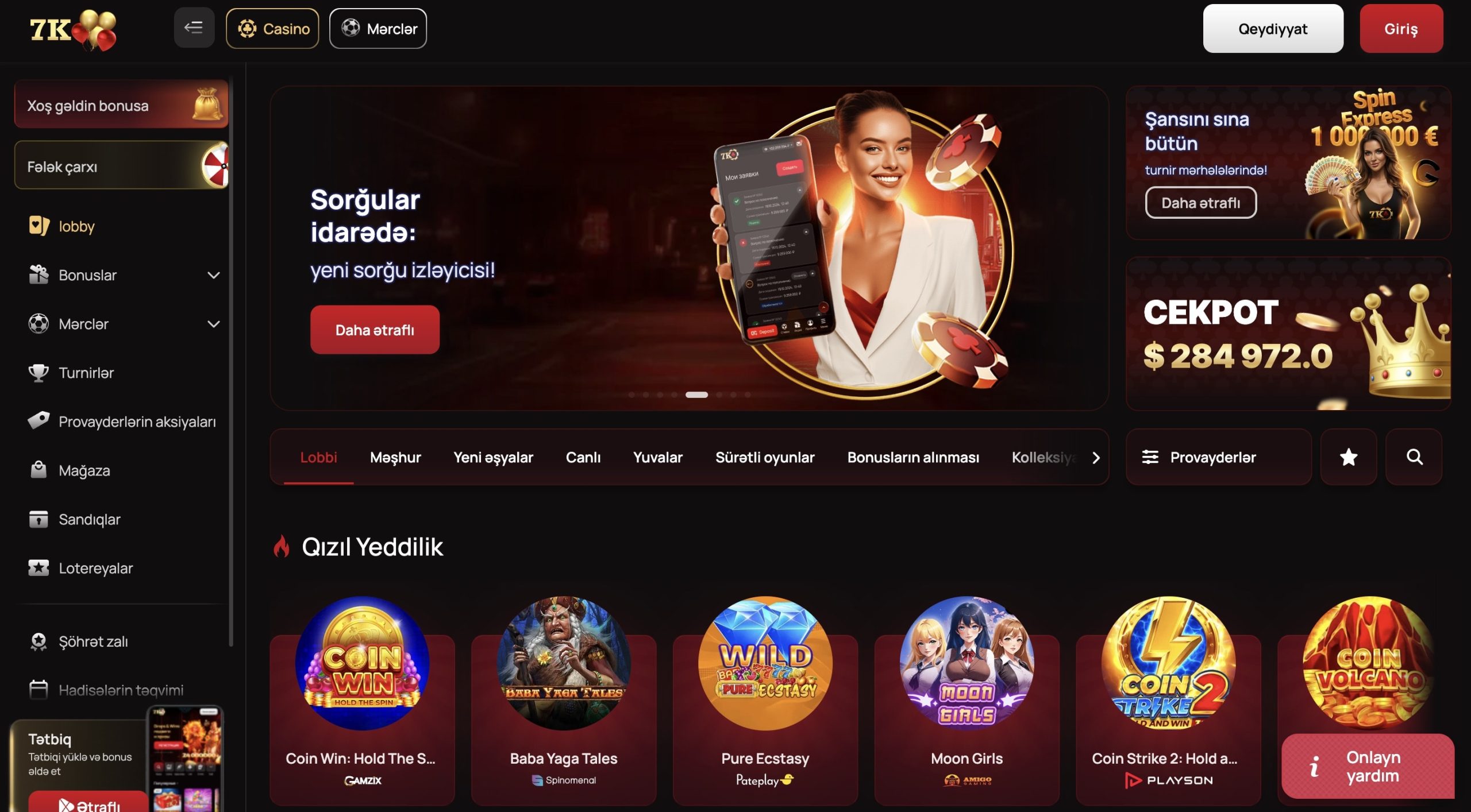 7K Kazino Azerbaycan